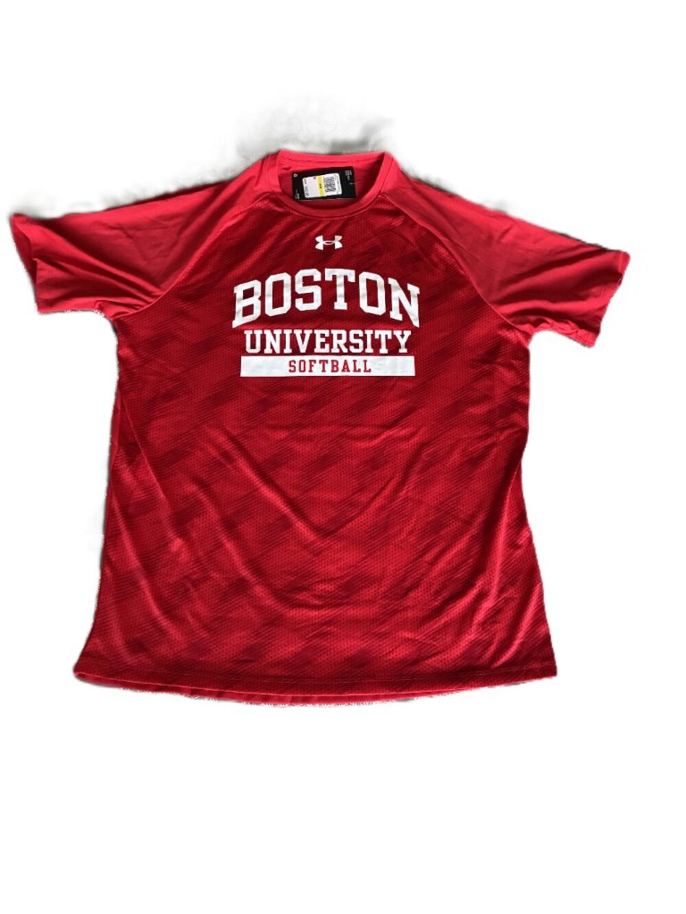 Boston University RED Under Armour NEW jersey shirt